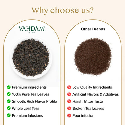 VAHDAM Instant Chai Latte(7.7oz|10 Sachets) Authentic Indian Chai Tea