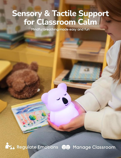 Breathing Pal, Anxiety Relief Kid Breathing Light for Calm Down Corner