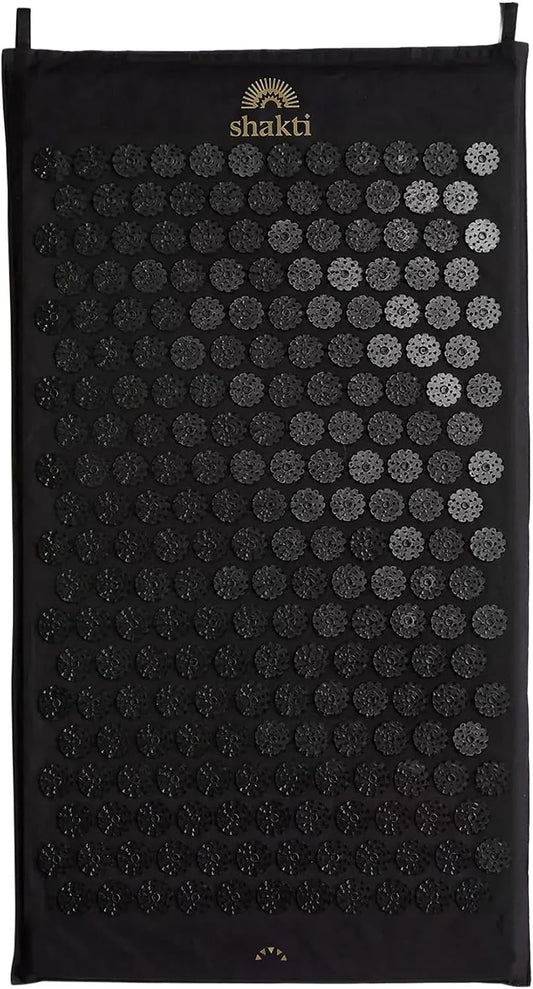 ShaktiMat Acupressure Mat for Tension Release & Relaxation, Level 2 Black