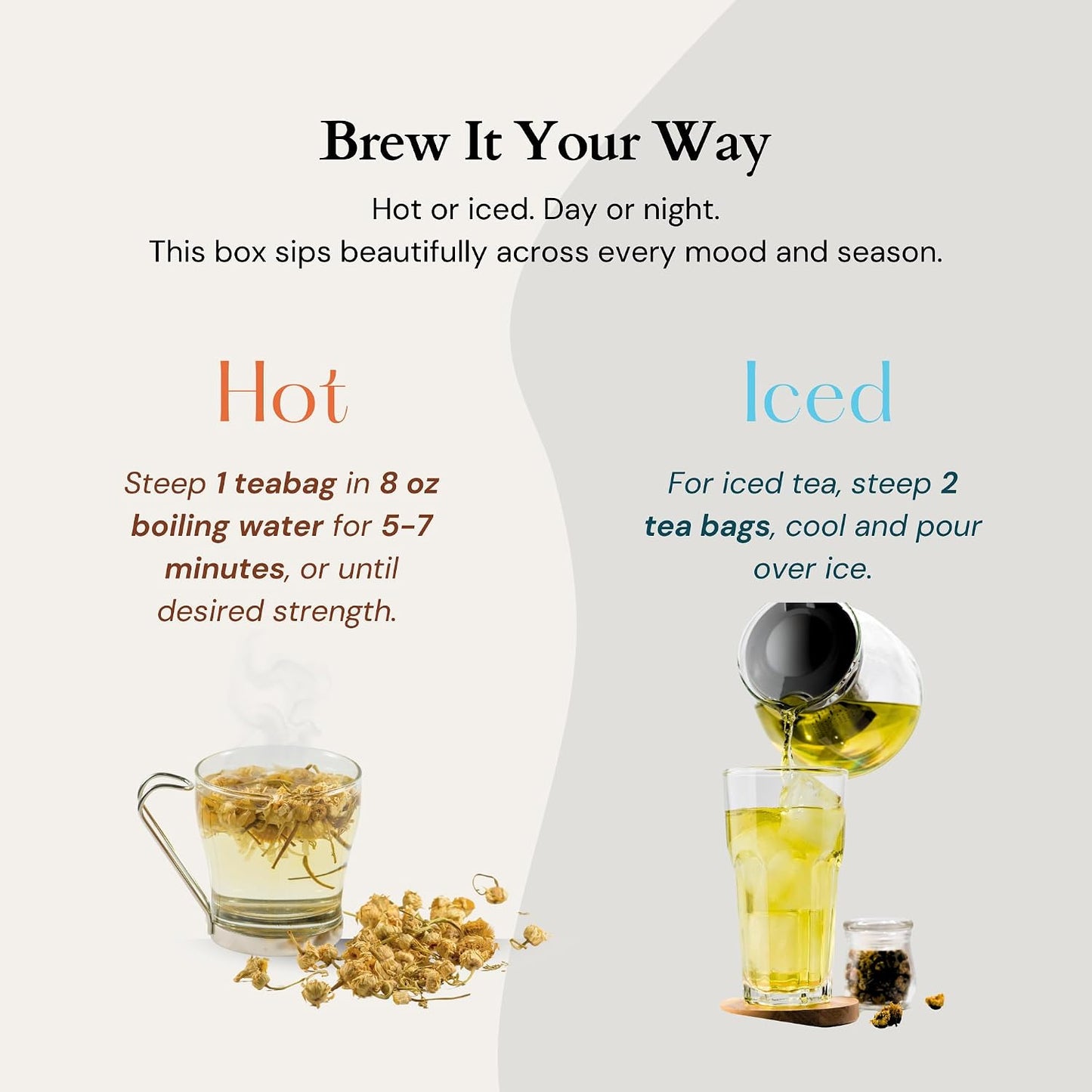 Sippingly Night Time Tea Sampler – 40 Herbal Teas – 10 Flavors from Top Brands – Chamomile, Lavender, Passionflower – Perfect Relaxation & Calm Support – Ideal Wellness Gift – Kosher, Gluten-Free