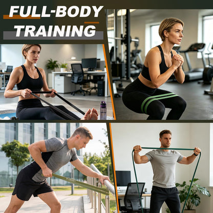Resistance Bands for Pull Up Assist, Stretch Bands & Exercise Workout Set