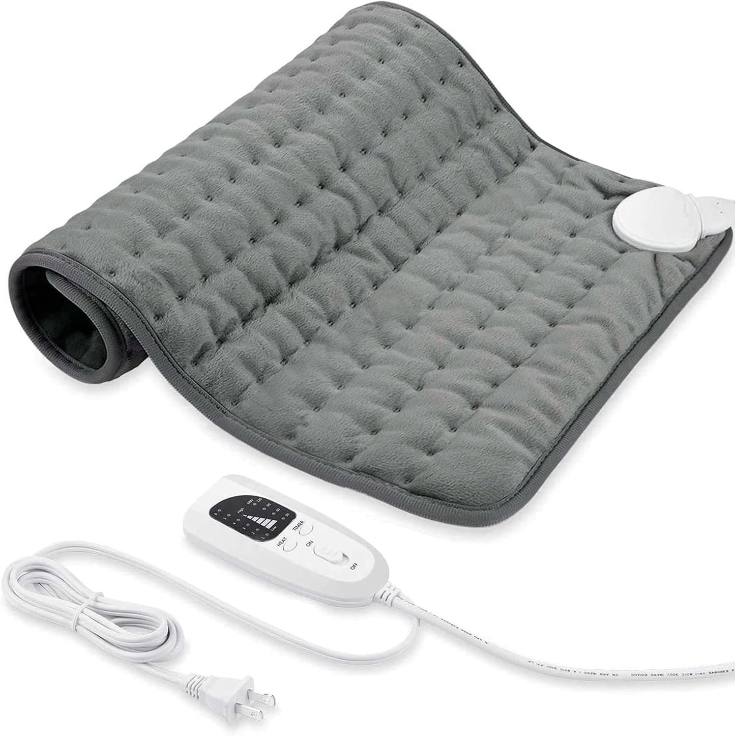 Electric Heating pad for Back Neck Shoulder Knee Arms Legs- Electric Heat Pads with 6 Heat Settings & Auto Shut Off Heat Heating Pad for Birthday Mother Father Girl Men Women