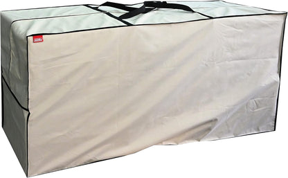 Outdoor Square Cushion/Cover Storage Bag, Protective Zippered Storage Bags with Handles, 32''L x 32''W x 24''H Black