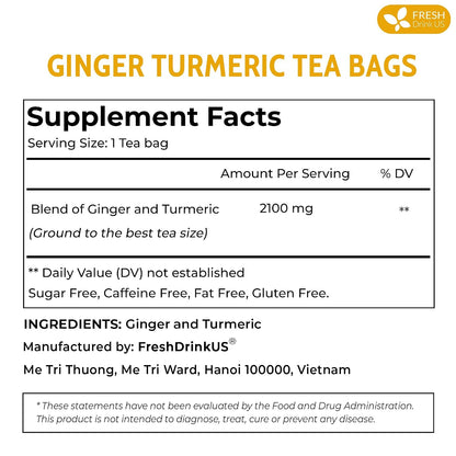 FreshDrinkUS, Premium 60 Chamomile Lavender Tea Bags, Calming Herbal Blend Strong Support for Relaxation & Better Sleep | Naturally Caffeine-Free Bedtime Tea with Soothing Floral Aroma, 100% Natural, Hand-made No Sugar/ Caffeine/ Gluten, Vegan - Colors C