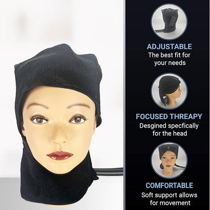 Cold Water Therapy Kneepad for use with Cryotherapy Units - Pad Only for Circulating Ice Machine for Knee Surgery, Injury, ACL - Pain Relief Cold Therapy Pad for Post Surgery Recovery