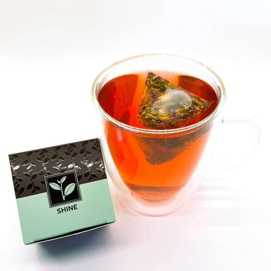 Pure And Easy Tea, Serenity Herbal Tea Flight Sampler, Whole-Leaf Caffeine-Free Variety, Designed to Restore Calm & Balance, BPA-Free Plant-Based Tea Bags, Premium Wellness Gift Box (49.5g)
