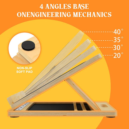 MUCITAGF Professional Slant Board, Adjustable Incline Board and Calf Stretcher, Slant Board for Calf Stretching, Calf Stretch Board