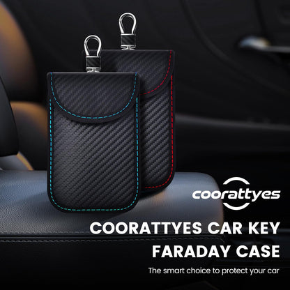 Faraday Bags for Phones, 2 Pack Signal Blocking Pouch