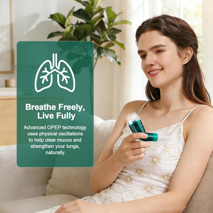 Flutter Valve Device for Lungs, Breathing Exercise Device, Adjustable Resistance Breathing Trainer