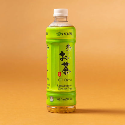 Ito En Tea Oi Ocha Green Tea, Unsweetened, 16.9 Ounce (Pack of 12)