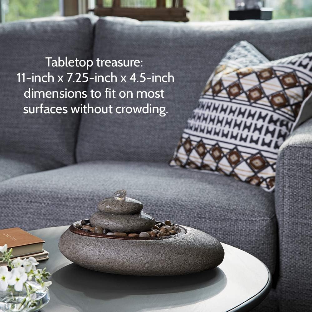 Homedics Mirra Oceanside Relaxation Fountain - Serene Decorative Home Decor