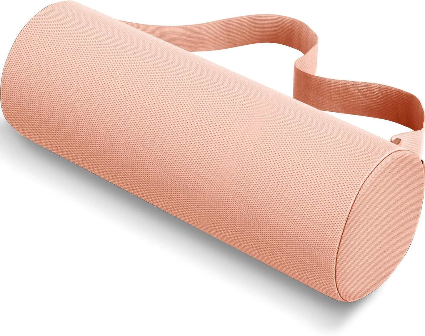 CushZone Lumbar Roll Support Pillow for Office Chair, Car, Gaming Chair, Memory Foam Back Cushion with Washable Cover for Relieving Back Pain & Improving Posture,Black