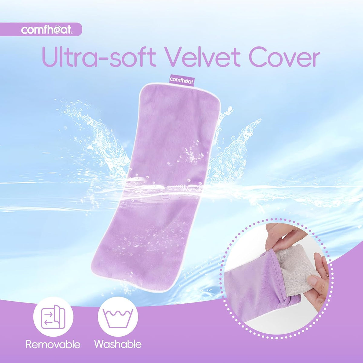 Unscented Weighted Eye Pillow for Yoga, Relaxation
