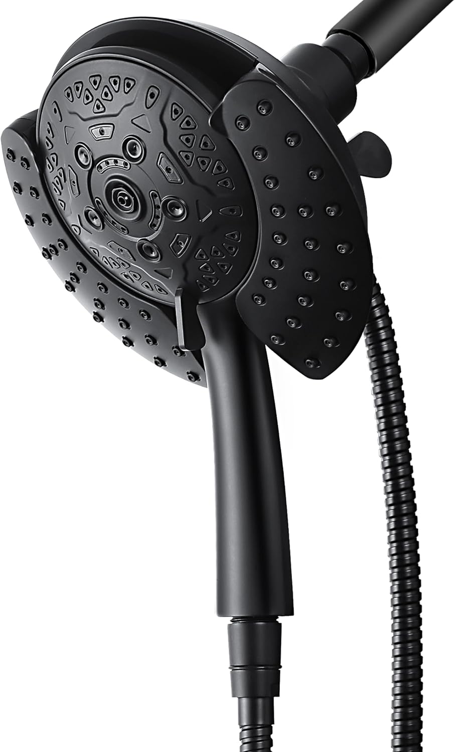 INAVAMZ Shower Head with Handheld High Pressure: Hand Held Shower Head & Rain Shower Head 2-IN-1 Shower Head with 59" Rotatable Stainless Steel Hose, Shower Trim Systems, Sliver 2.5 GPM 15391 Filter