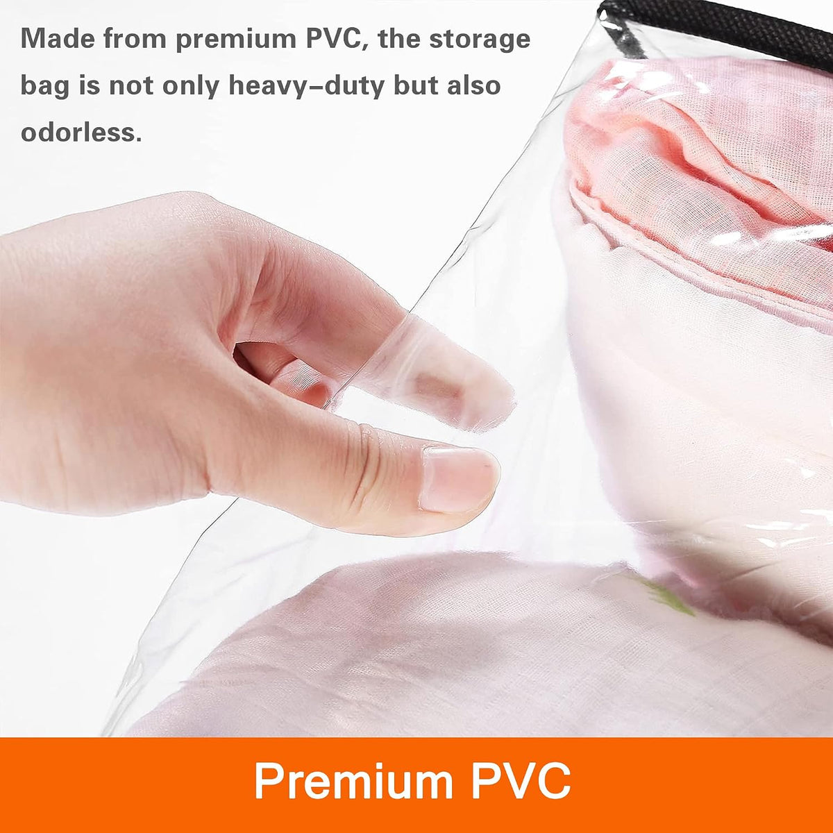 Vieshful Clear Storage Bags for Clothes Blanket Comforter & Bedding