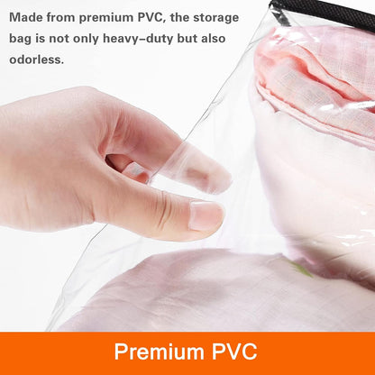 Vieshful Clear Storage Bags for Clothes Blanket Comforter & Bedding