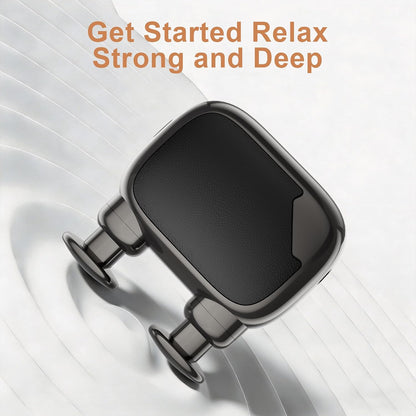 LEERCON Massage Gun Deep Tissue, Silent Motor and Portable Massage Gun with 4 Interchangeable Heads for Deep Muscle Relief and Relaxation, Relax Gift