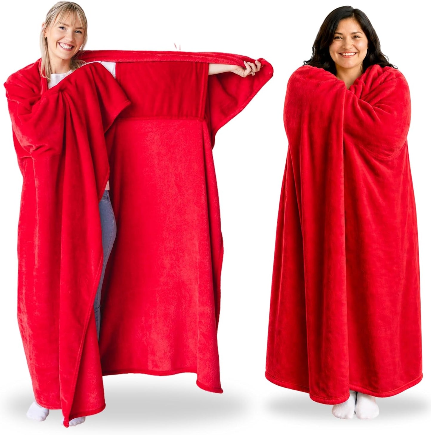 Super Blanky Wearable Blankets for Women & Men, Graduation Day Gift for Her, Cozy Gifts for Women, Wife Birthday Gifts Ideas