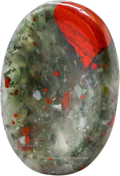 Amazing Gemstone Labradorite Thumb Worry Stone, Anxiety Stone, Healing Crystals - Piedra Crystal Fidget for Gift, Meditation, Calming, Relaxation, Stress Relief - Colors C
