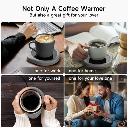 Oracer Coffee Mug Warmer, Cup Warmer for Desk with Auto Shut Off Smart Temperature Settings, Electric Beverage Tea Water Milk Heater for All Cups and Mugs, Heating Plate Candle Wax Warmer