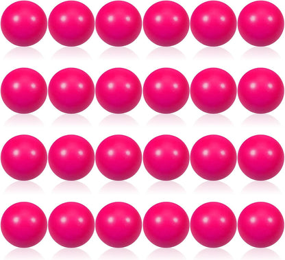 24 Pcs White Foam Stress Ball Squeeze Stress Relief Balls for Kids and Adults Hand Exercise Sensory Relief Toys for Anxiety ADHD Autism （White）