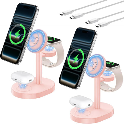 Mag-Safe Charger 3 in 1 Charging Station for iPhone Apple Watch AirPods