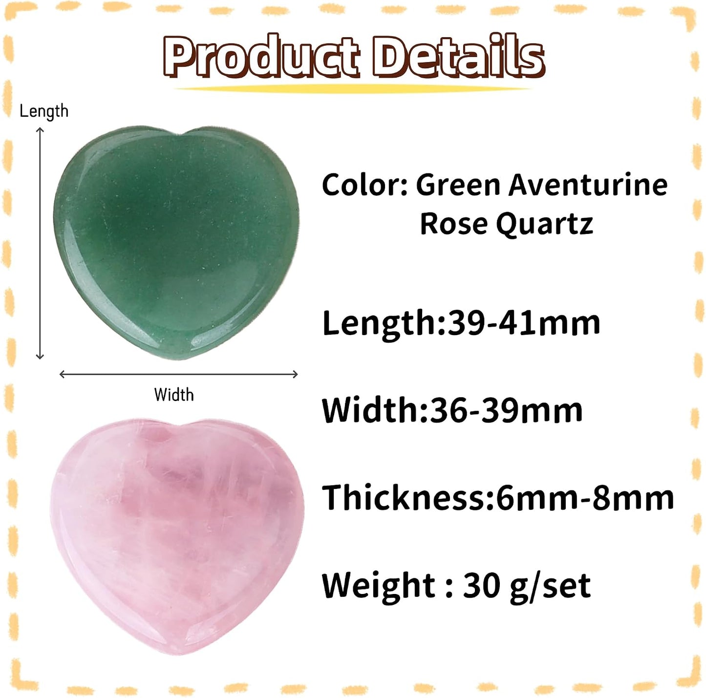 YATOJUZI Thumb Worry Stones for Anxiety Stress Relief Items Healing Crystals Natural Amethyst Rose Quartz Crystal Palm Pocket Stone Gemstones Meditation Reiki Spiritual Gifts for Women Men 2PCS
