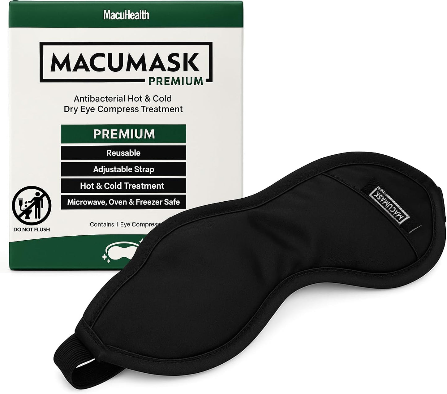 MacuHelth Macumask Premium - Moist Heat Eye Compress