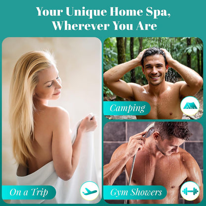 Shower Steamers Aromatherapy 8 Packs with 5ml Essential Oil, Eucalyptus for Shower, Birthday Gifts for Men, Father Day Gift for Dad from Daughter, Eucalyptus & Mint for Nasal Congestion, Stress Relief