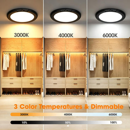 Gotopceed Rechargeable Motion Sensor Ceiling Light, Wireless Closet Light