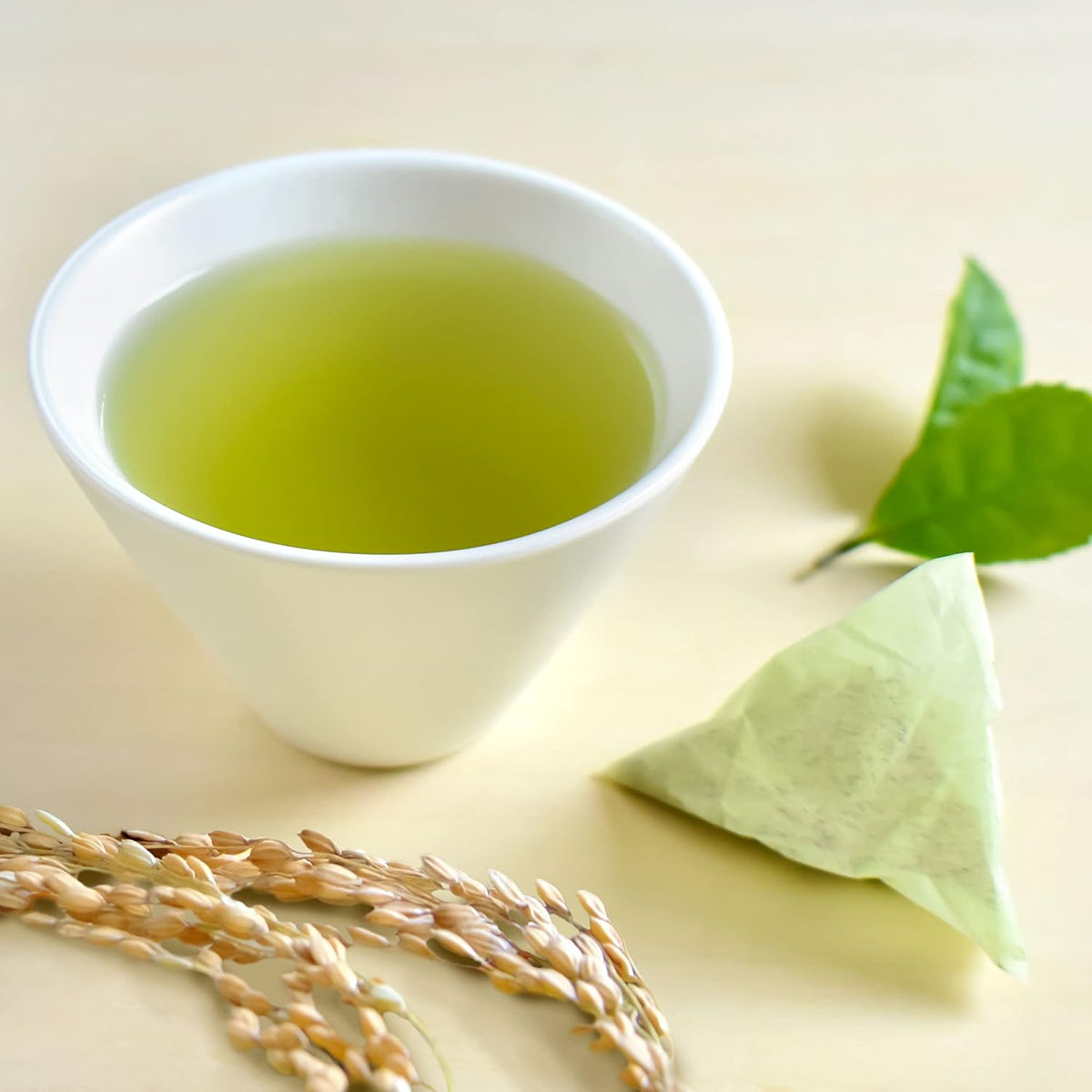 YAMASAN KYOTO UJI Japanese Genmaicha Green Tea with Matcha, 60 Tea Bags
