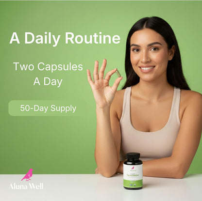 Organic Spearmint Capsules – 1000mg Vegan & Non-GMO Herbal Supplement – Daily Wellness and Balance – Alternative to Spearmint Tea – 50-Day Supply