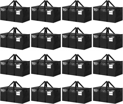 ukeetap Extra Large Clothes Storage Bins with Lids, Clear