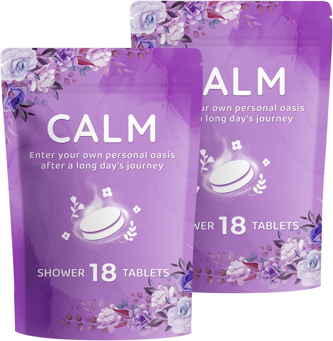 DeckTheHalls 18 Pack Shower Steamers - Mother's Day Presents - Shower Bombs with Lavender Mint Rose Coco Sea Grapefruit Natural Fragrance, Self Care & Relaxation Presents for Women and Men