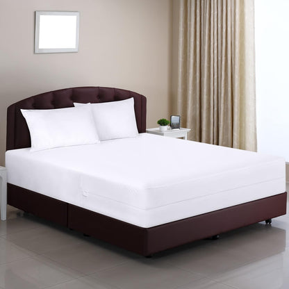 Utopia Bedding Premium Waterproof Bed Bug Mattress Cover, Twin Zippered Mattress Protector, 8 Inches Deep, Dust Mite Proof 6-Sided Mattress Encasement for Bed