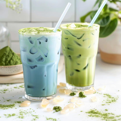Kuli Kuli Organic Moringa Powder Matcha Green Tea Latte - Lion's Mane