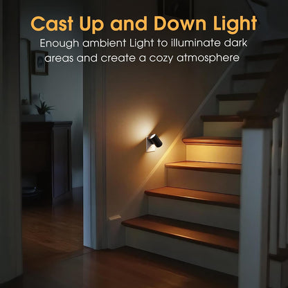 Briignite Night Lights Plug into Wall, Modern LED Night Light Plug in, Dusk to Dawn Sensor,Amber Night Light 0-100LM Adjustable Brightness, Dimmable NightLight for Hallway, Bedroom, Stairway, 2 Pack