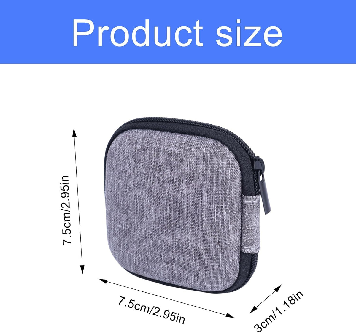 Gosknor Case for Brick Phone Access Restriction Device, Carrying Case Gray