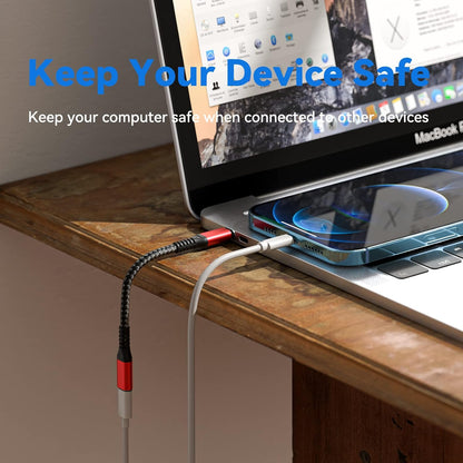 Data Blocker USB-C USB Data Blocker(2PCS),Charge-Only Adapter Against Juice Jacking, Provide Safe and high-Speed Charging