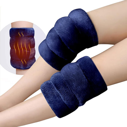REVIX Microwave Heating Pad for Knee Support, Heated Knee Wrap with Moist Heat for Stiffness, Elbow & Joint, Microwavable Hot or Cold Compress for Women & Men