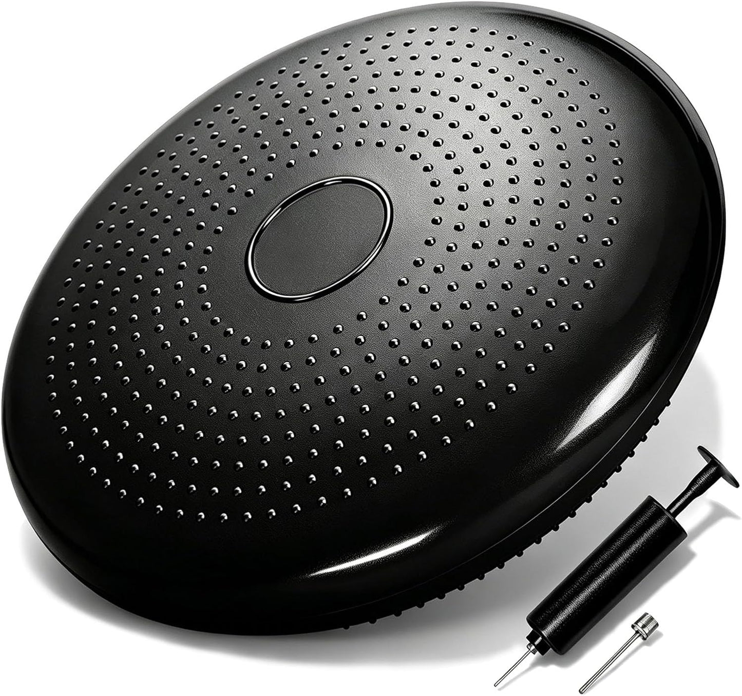 Balance Disc Training Dynadisc, PVC Core Strengthening Workout Cushion Non Slip 34cm Stability Disc with Inflator for Balance Training Massage