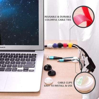 Tuwechen Cable Management Box, Large Cable Organizer Box to Hide Wires