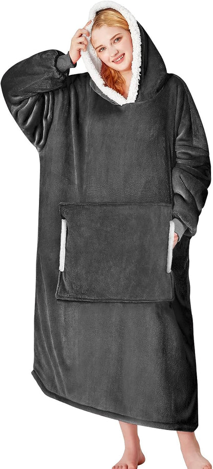 yescool Wearable Blanket Hoodie as Christmas Birthday Gifts for Women Mom - Colors B