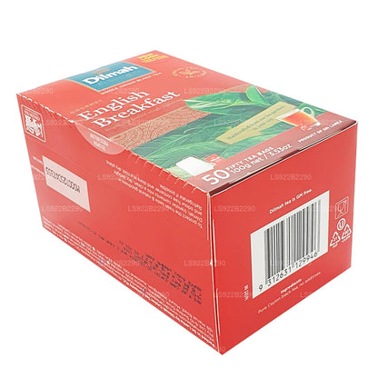 Dilmah® English Breakfast Tea (100g) 50 Tea Bags