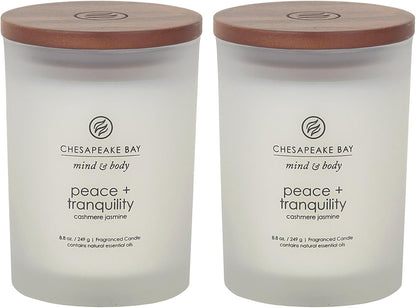 Chesapeake Bay Candle Scented Candle Serenity + Calm (Lavender Thyme) Coffee Table Home Décor