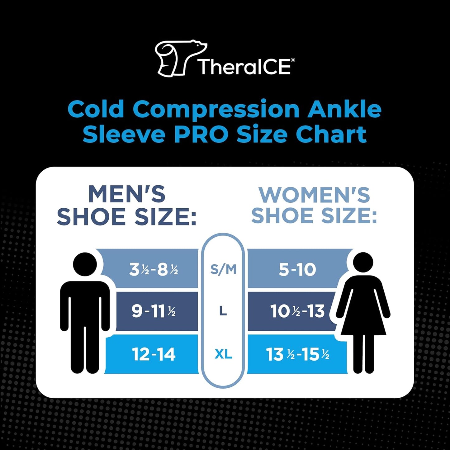 TheraICE Ankle Ice Pack Wrap for Swelling & Sprained Ankle Brace for Women Men, Cold Therapy Foot Heel Spur Support Compression Socks, Plantar Fasciitis & Achilles Tendonitis Sore Feet Pain Relief