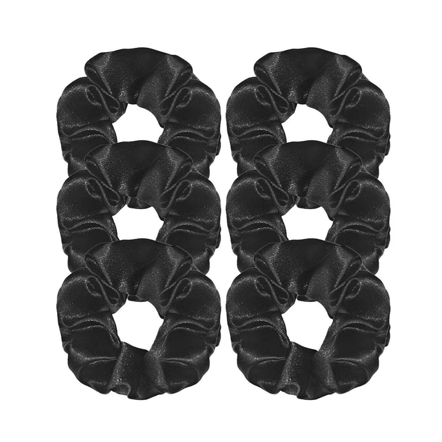 24 Pcs Hair Ties Scrunchies for Women Big Satin Scrunchie for Girls Seamless Elastic Hair Bands Soft Small Hair Tie for Thick Thin Hair Ponytail Holders Accessories