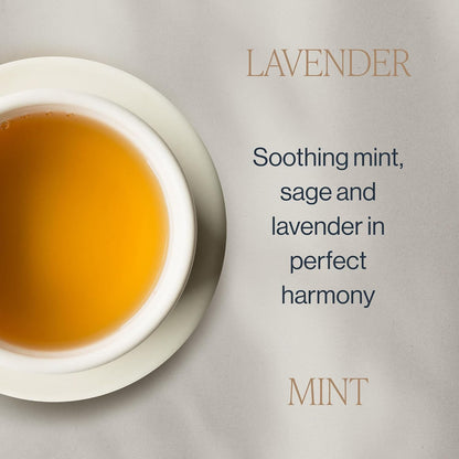 Rishi Tea Lavender Mint Organic Herbal Sachet Tea Bags, Caffeine Free, 15ct