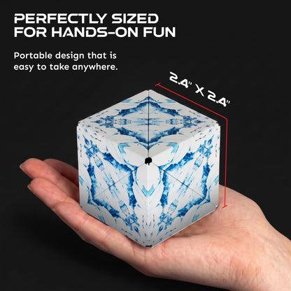Shashibo DODECA Magnetic Puzzle Cube, Stress Relief Fidget Toy - Colors A