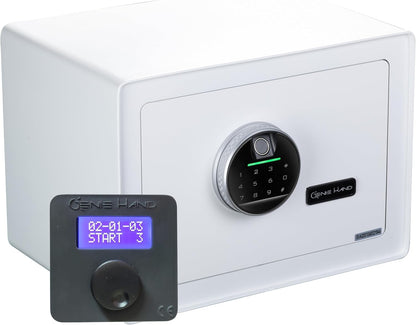 Genie Hand - Countdown Time Lock Safe Box with Emergency USB-C Power Port